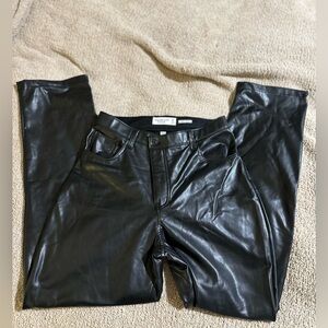 Abercrombie leather pants